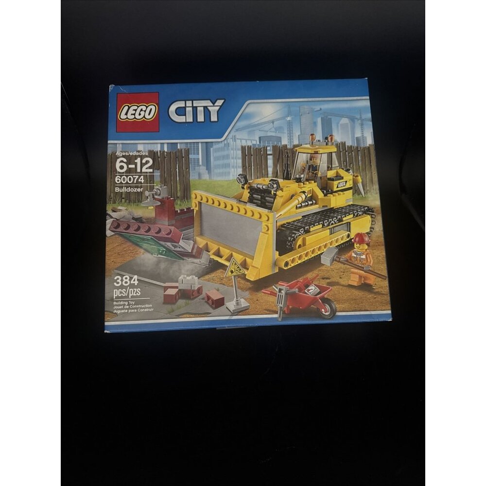 LEGO City 60074 Bulldozer Brand New Factory Sealed 6-12 374pcs Retired